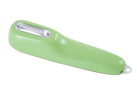Peeler with Peel-Catching Storage Tube – No Mess on the Counter
