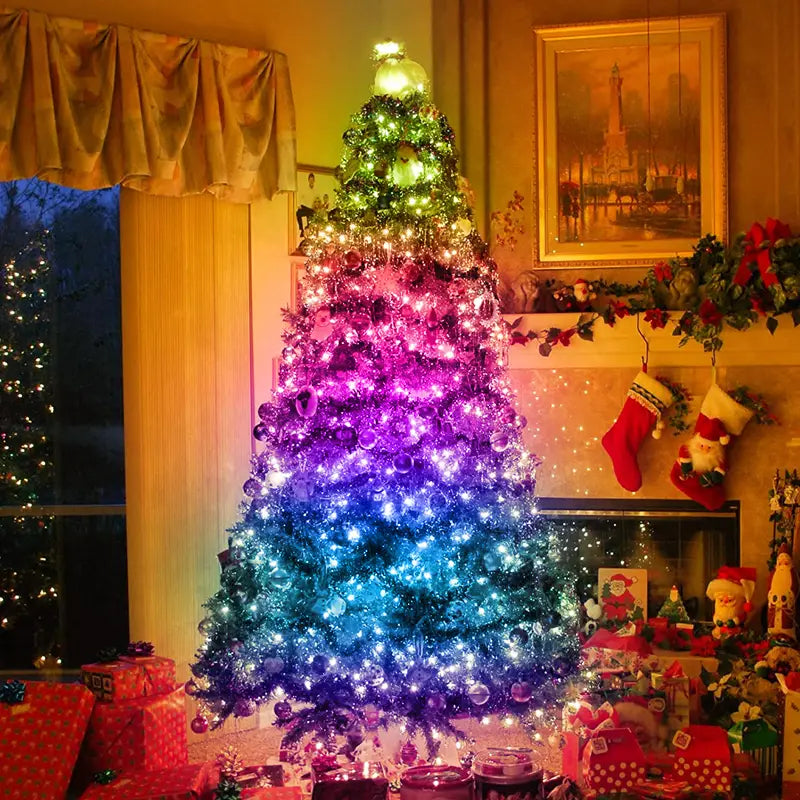 RGB Fairy String Lights – App-Controlled Color for Any Room