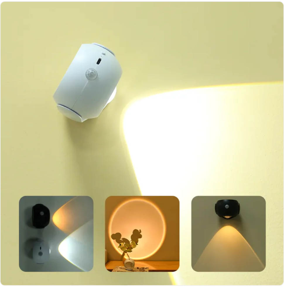 Motion-Sensor Wall Light – Rechargeable, Sticks Anywhere, Hands Free