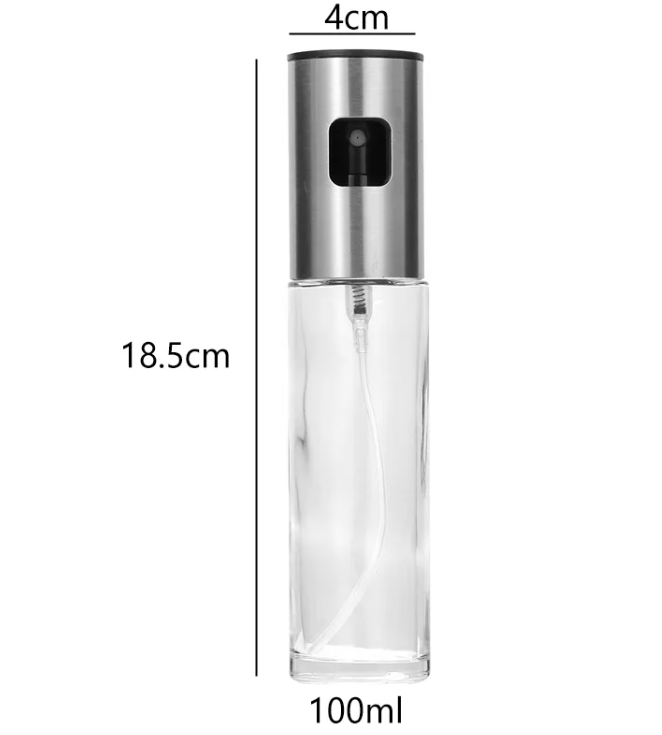 Stainless Oil Sprayer – Fine Mist Control for Air Fryer & Salads