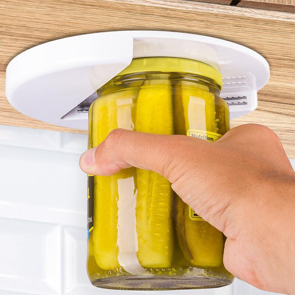 Under-Cabinet Jar Opener – Pop Any Stuck Lid One-Handed