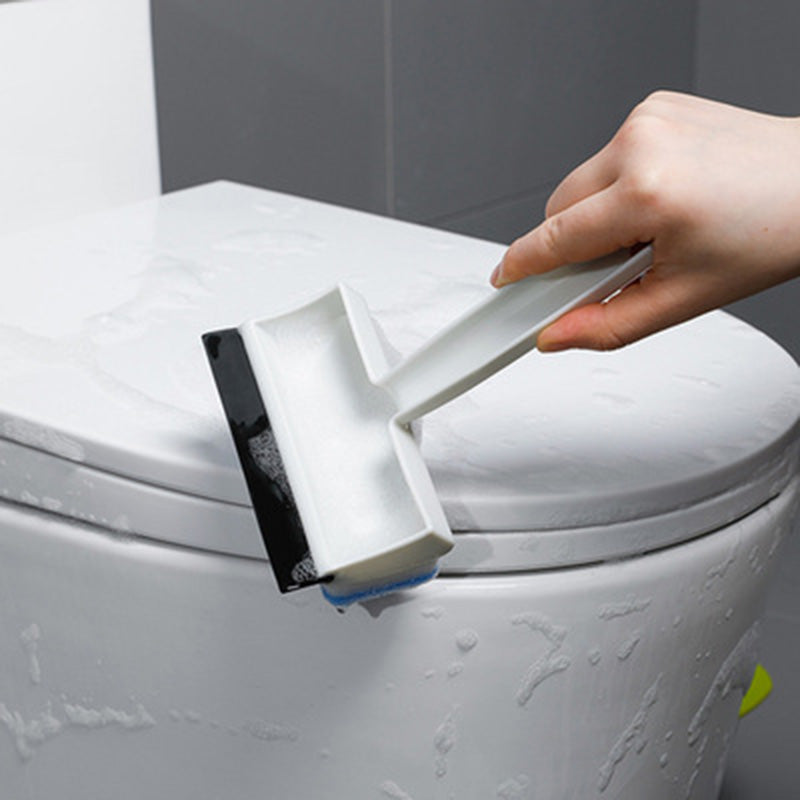 Double-Sided Window Squeegee – Scrub and Clear in One Pass