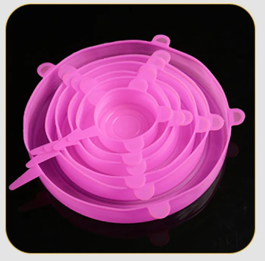 Reusable Silicone Stretch Lid Set – Ditch the Cling Film for Good