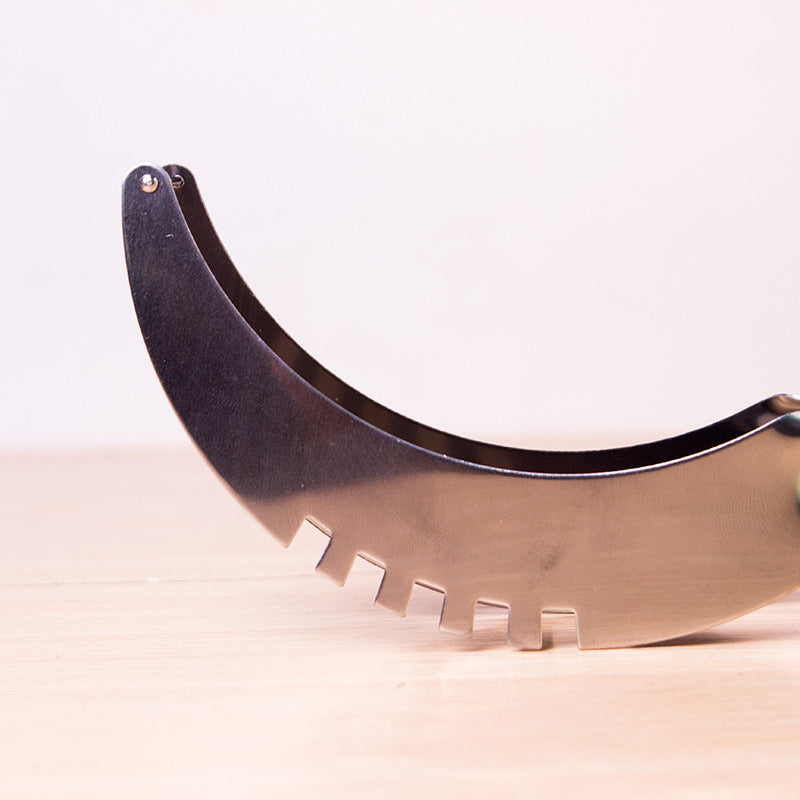 Stainless Watermelon Slicer – Neat Cubes Straight From the Rind