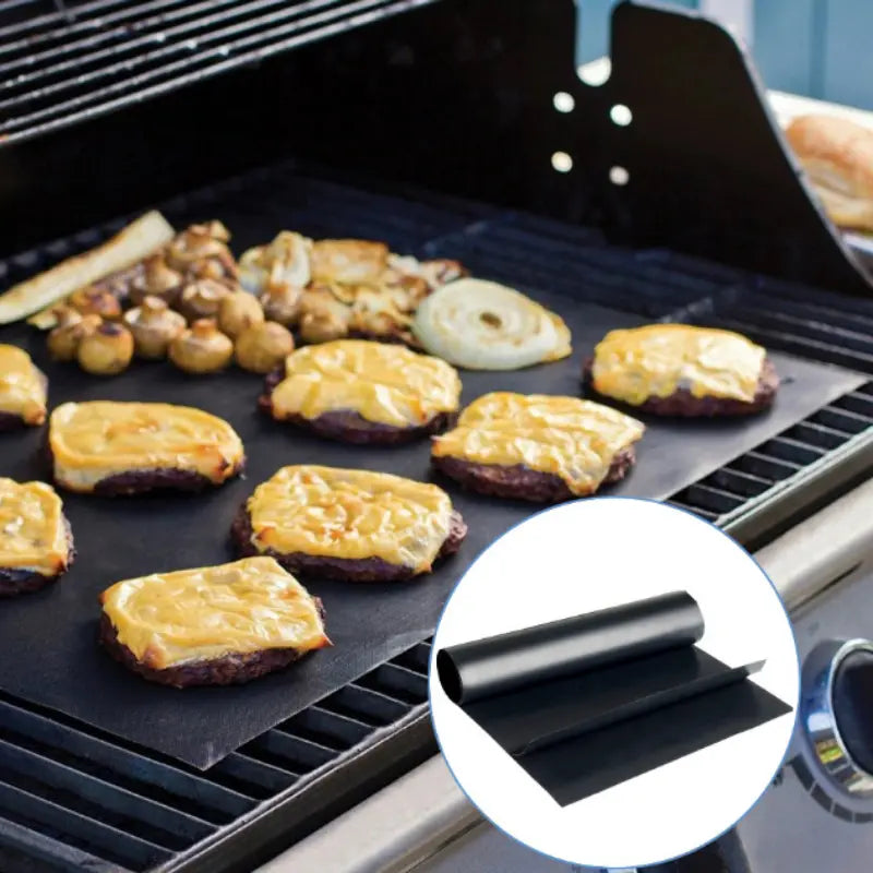Reusable BBQ Grill Mats (2-Pack) – Nothing Falls Through