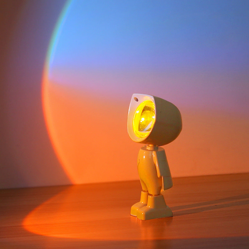 Astronaut Sunset Light – Whimsical Glow for Desk, Shelf & Streams