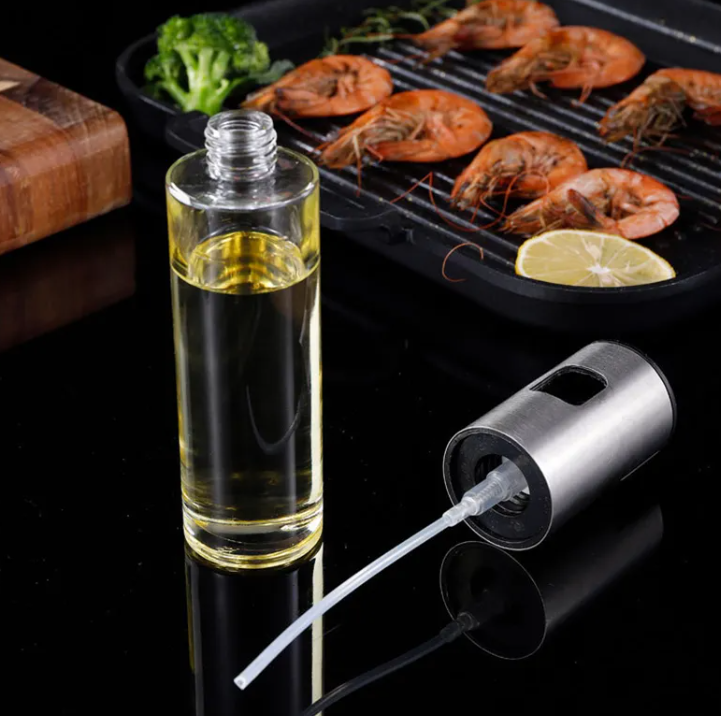 Stainless Oil Sprayer – Fine Mist Control for Air Fryer & Salads