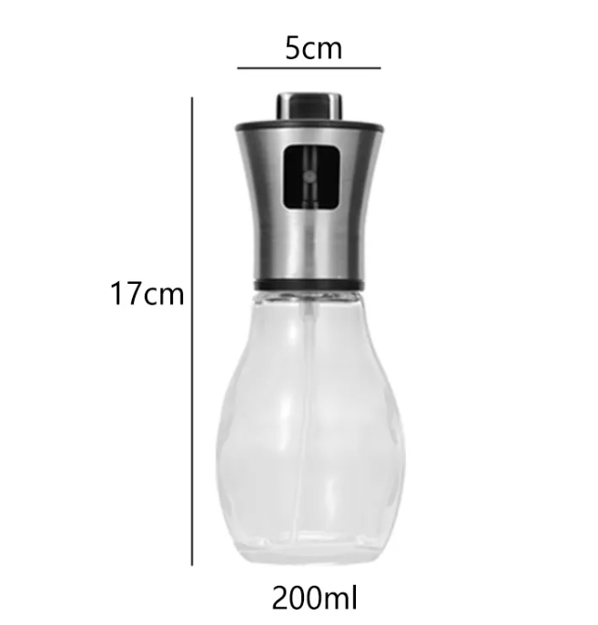 Stainless Oil Sprayer – Fine Mist Control for Air Fryer & Salads