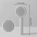 Self-Cleaning Slicker Brush – One Press and the Fur Lifts Right Off