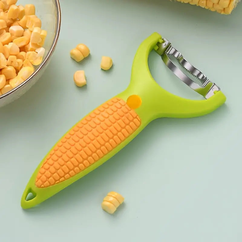 Corn Kernel Stripper – Strip a Whole Cob in One Clean Push