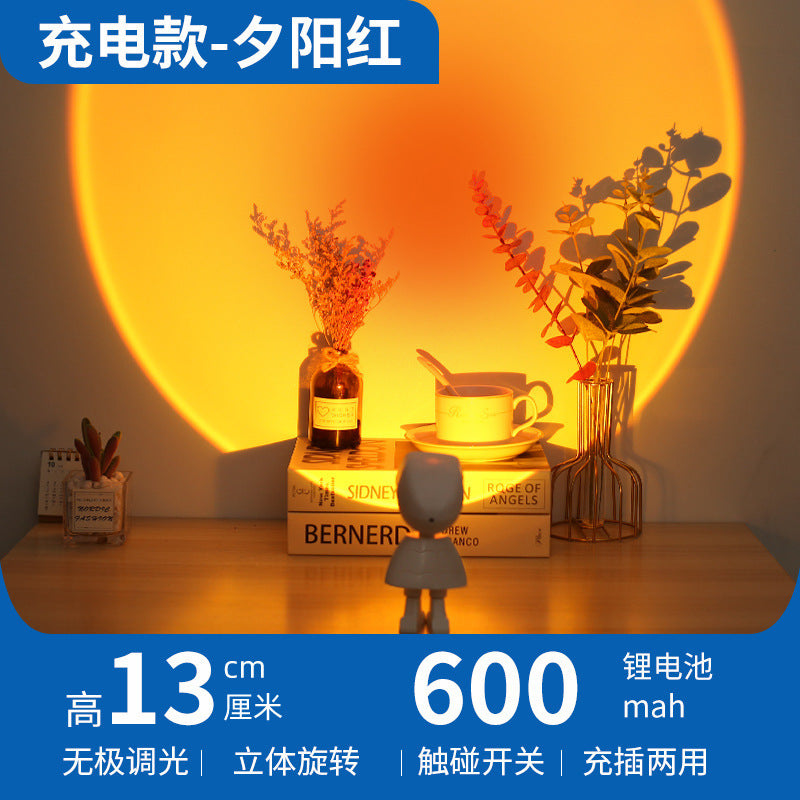 Astronaut Sunset Light – Whimsical Glow for Desk, Shelf & Streams