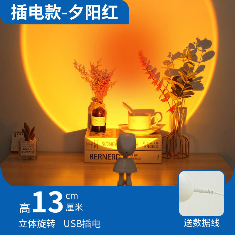 Astronaut Sunset Light – Whimsical Glow for Desk, Shelf & Streams