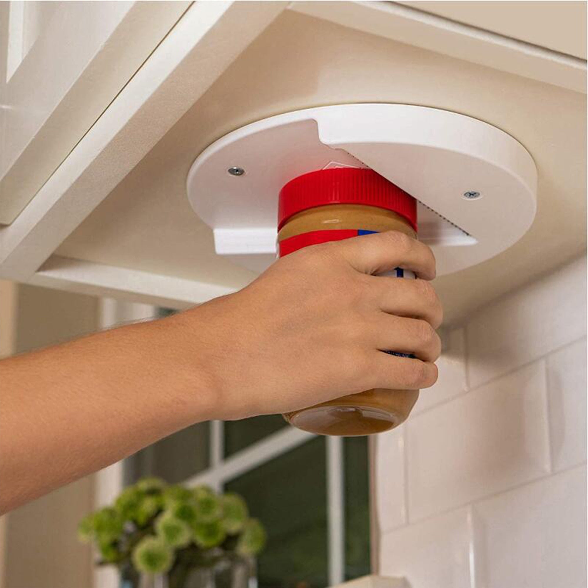 Under-Cabinet Jar Opener – Pop Any Stuck Lid One-Handed