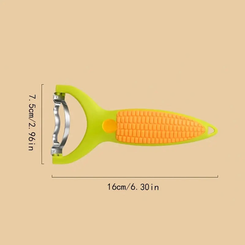 Corn Kernel Stripper – Strip a Whole Cob in One Clean Push