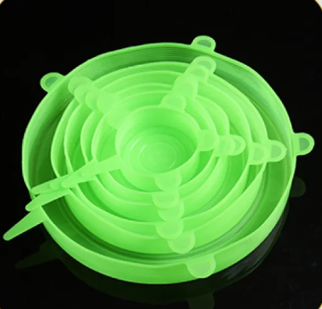 Reusable Silicone Stretch Lid Set – Ditch the Cling Film for Good