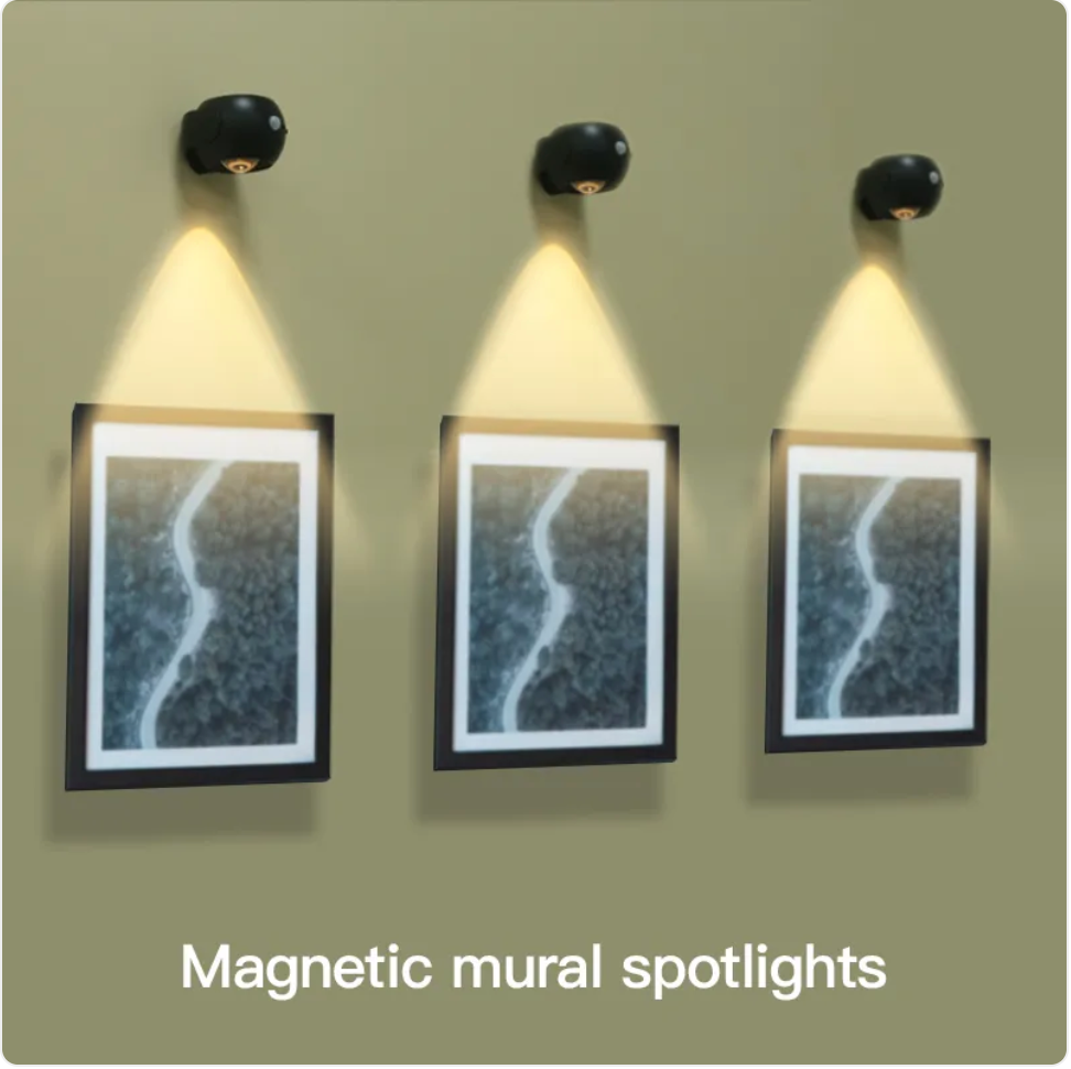 Motion-Sensor Wall Light – Rechargeable, Sticks Anywhere, Hands Free