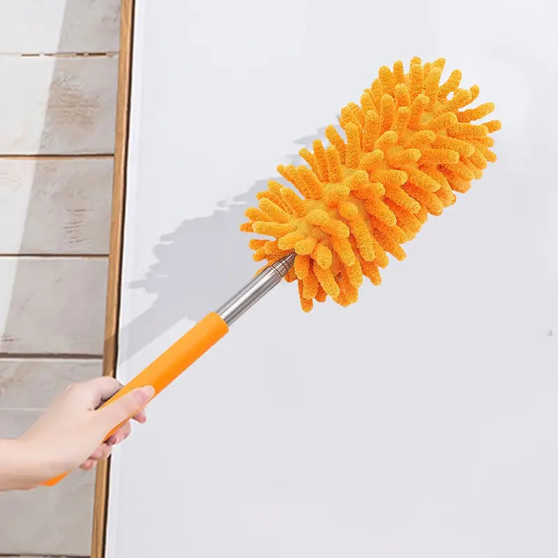 Extendable Microfiber Duster – Bends & Reaches High Without a Ladder