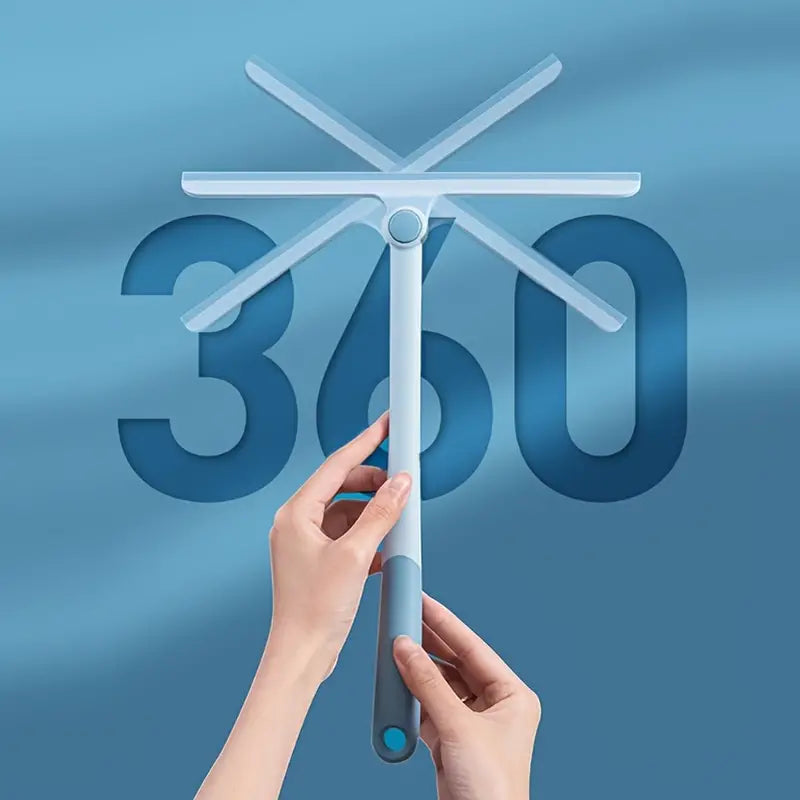 Long-Handle Shower Squeegee – Streak-Free Glass in One Swipe