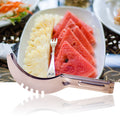 Stainless Watermelon Slicer – Neat Cubes Straight From the Rind