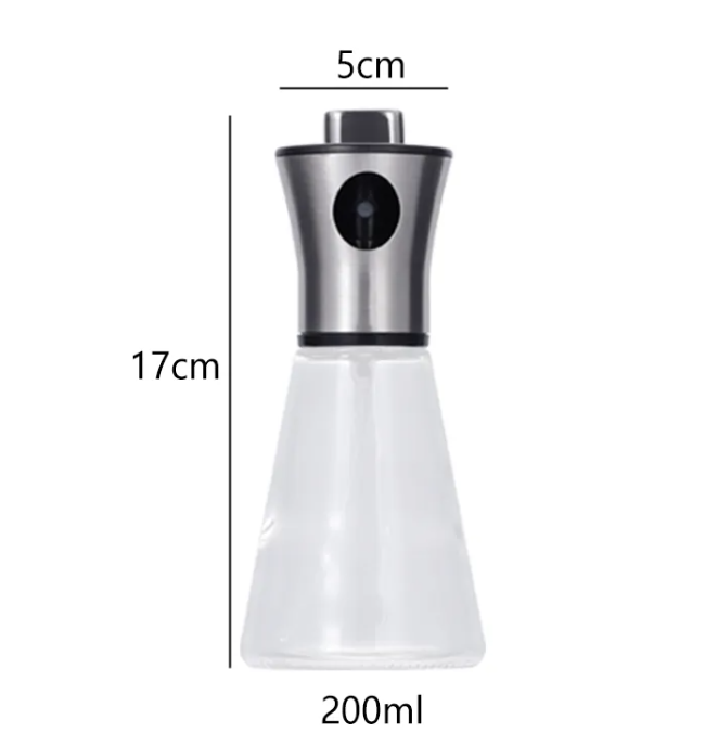 Stainless Oil Sprayer – Fine Mist Control for Air Fryer & Salads
