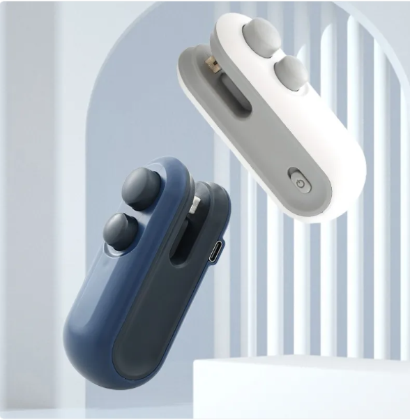 USB Bag Sealer & Cutter – Keep Snacks Fresh, Skip the Clips