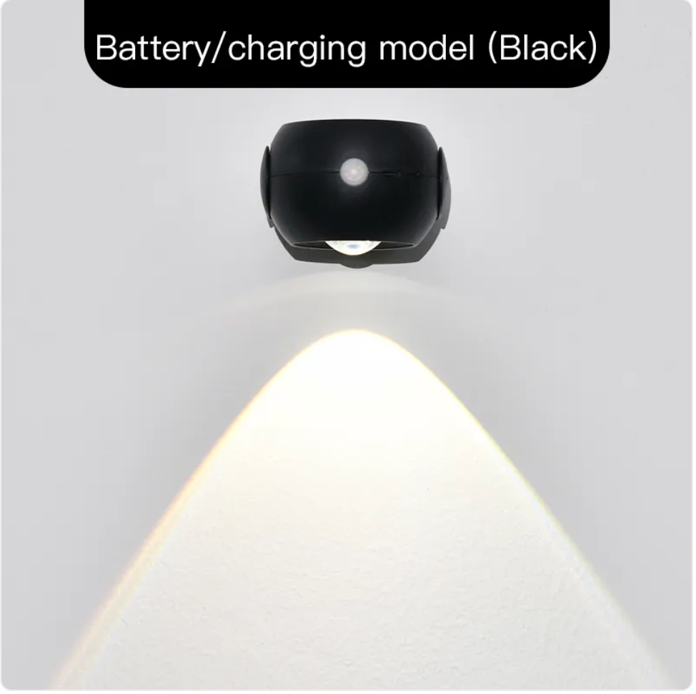 Motion-Sensor Wall Light – Rechargeable, Sticks Anywhere, Hands Free
