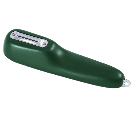 Peeler with Peel-Catching Storage Tube – No Mess on the Counter