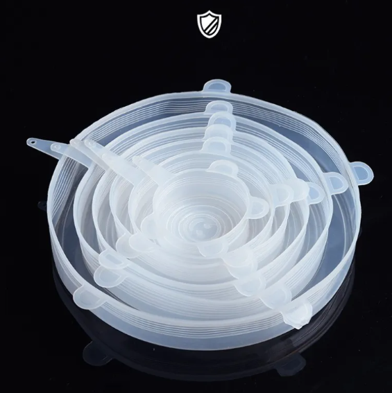 Reusable Silicone Stretch Lid Set – Ditch the Cling Film for Good